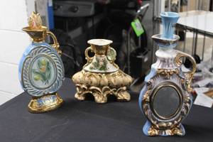 Lot of (3) Decanter - Jim Beam