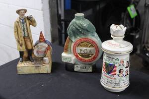 Lot of (3) Decanter - Rainmaker, PGA, BiCentennial