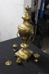 16 Brass Art Deco with Incense Burners
