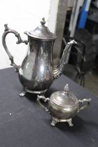 10 Stainless Steel Tea Set