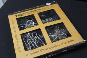 The De Constructor Challenge Set III Brainteaser Puzzle Set