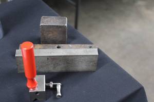 Metal Stops, Metal Block, Crank Lever