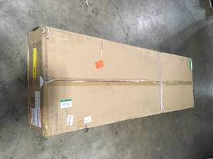Husky Ready-to-Assemble 24-Gauge Steel Garage Gear Cabinet in Black (36 in. W x 72 in. H x 24 in. D) Customer Returns See Terms on Auction