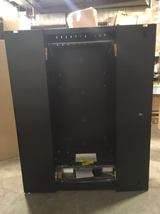Husky Regular Duty Welded 24-Gauge Steel Freestanding Garage Cabinet in Black (31 in. W x 75 in. H x 20 in. D) Customer Returns See Terms on Auction