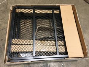 CURT 500 lb. Capacity 60 in. x 24 in. Black Steel Basket Hitch Cargo Carrier (Folding 2 in. Shank) Customer Returns See Terms on Auction