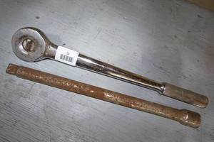 SK Tools 34 Ratchet Wrench - with an Extension