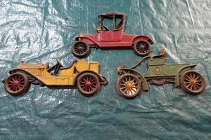 Cast Antique Vehicle Wall Hangers