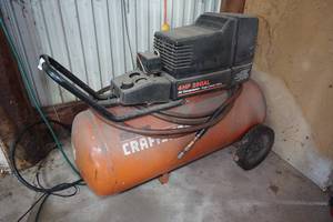 Sears Craftsman 4 HP 25 Gallon Horizontal Air Compressor