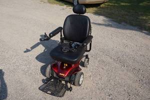 Jazzy Elite ES Power Wheelchair with Rear Rack
