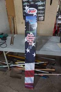 NEW Olympus Deluxe American Flagpole and Flag Set - 15