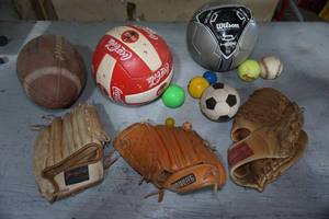 Assorted Sports Equipment - Coca Cola Volleyball
