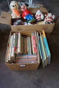 Vintage Books and Toys - Disney, Peanuts