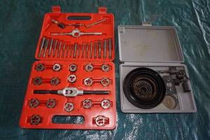 Tap and Die Set, Hole Saw Set