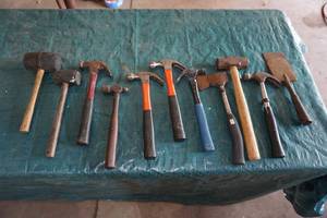 Assorted Hammers and Mallets