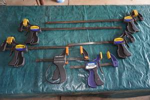 Assorted Quick Grip Clamps