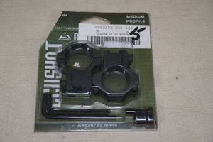 lot 57 image: Accushot Deluxe 1 Airgun.22 Scope Mount Rings