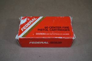 lot 70 image: 50 Federal .357 Mag High Velocity 125 Gr JHP Ammo