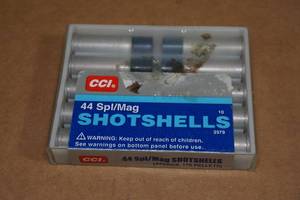 lot 82 image: 10 CCI .44 SplMag Shotshell Ammo