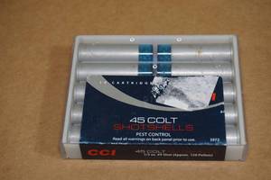 lot 83 image: 10 CCI .45 Colt Shotshell Ammo
