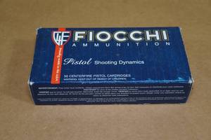 lot 85 image: 50 Fiocchi .40 S&W 170 Gr FMJ TC Ammo