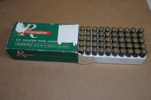 lot 91 image: 50 Remington .44 Rem Mag 240 Gr Lead FP Ammo