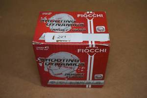 lot 112 image: 25 Fiocchi Shooting Dynamics 20 Gauge 2-34 7.5 Shot Shotshells