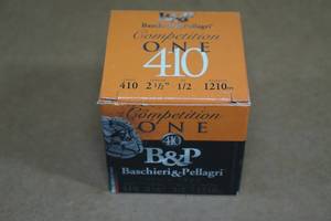 lot 114 image: 25 B&P Competition One .410 Gauge 2-12 7.5 Shot Shotshells