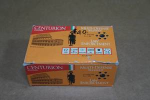 lot 122 image: 10 Centurion LE Multi Defense 12 Gauge 2-34 Buckshot Shotshells