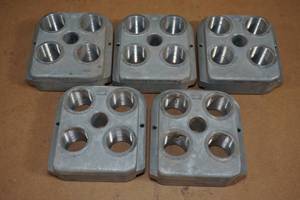 lot 142 image: Dillon Precision Square 4 Hole Turrets