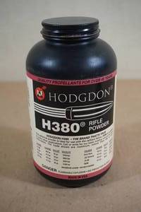 lot 154 image: Heavy Can Hodgdon H380 Rifle Gun Powder