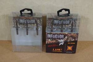 lot 173 image: Mossy Oak Inflictor 100 Gr Broadheads
