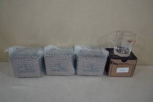lot 207 image: Whiskey Glasses with Embedded Bullets - USAGun