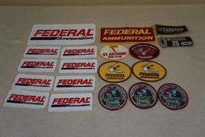 lot 210 image: Federal Ammunition Patches - Shooting Sports, St Anthony Gun Club