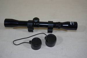 lot 31 image: Marlin 400A 4x32 Centered Reticle Rifle Scope with Rings
