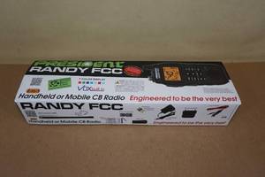 lot 29 image: President Randy FCC 2-in-1 Handheld or Mobile CB Radio