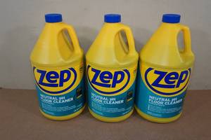 lot 30 image: 3 ZEP Neutral pH Floor Cleaner Concentrate -1 Gallon each