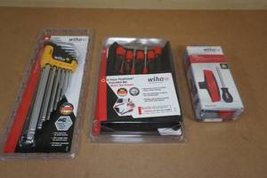 lot 46 image: Wiha Tools - Hex Ball End, Picofinish Precision Set, T-Handle