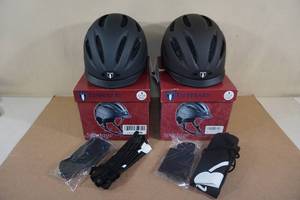 lot 103 image: 2 Tipperary Equestrian Sportage Helmets -Small
