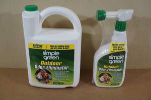 lot 111 image: Simple Green Outdoor Odor Eliminator Sprayer(32 oz) with 1 Gallon Refill