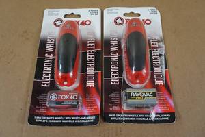 lot 121 image: 2 Fox 40 Electric Whistles