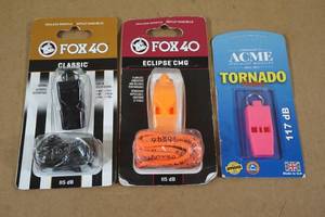 lot 122 image: Assorted Whistles
