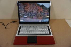 lot 138 image: Gateway M-Series Laptop with Charger and Laptop Bag