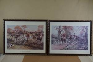 lot 148 image: 2 Vintage George Wright Framed Art