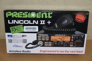 lot 159 image: President Lincoln II Amateur Radio