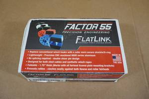 lot 165 image: Factor 55 Precision Engineering Flatlink Foldable Winch Shackle Mount
