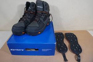 lot 180 image: Korkers Terror Ridge Lightweight Wading Boots - Mens 9