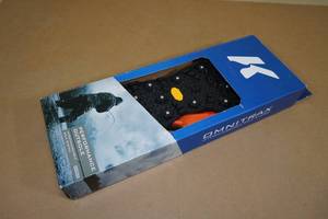 lot 190 image: Korkers Studded Vibram Idrogrip Sole System -Size 9