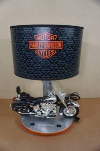 lot 200 image: Harley Davidson Heritage LampNight Light with Sound