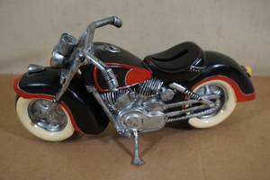 lot 208 image: Motorcycle Coin Bank