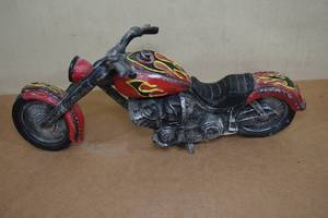 lot 209 image: Cast Chopper Style Motorcycle